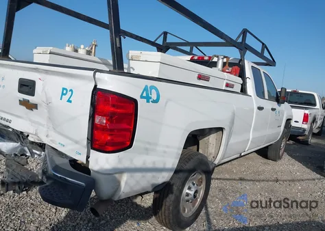 2019 Chevrolet Silverado 2500Hd Wt из США, поврежденный, VIN 2GC2CREG8K1188350